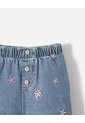 Jean Regular Algodón Bordado índigo Bebé Niña Azul Oscuro de BABY FRESH