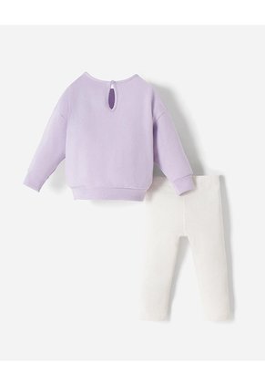 Conjunto Buzo + Pantalón Bebé Niña Multicolor