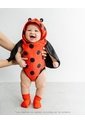 Body Disfraz Halloween Mariquita Bebé Unisex Rojo de BABY FRESH