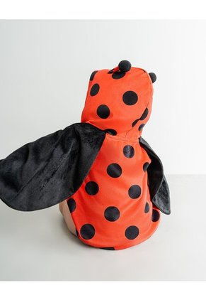 Body Disfraz Halloween Mariquita Bebé Unisex Rojo