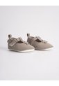 Zapatos Tipo Loafer Suela Blanda Café Bebé Niña Beige de BABY FRESH