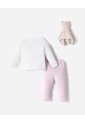 Conjunto + Peluche De Apego Bebé Niña Rosa de BABY FRESH