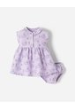 Conjunto Vestido + Bloomer Bebé Niña Lila de BABY FRESH