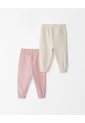 Jogger Algodón X2unds Surtido Bebé Niña Multicolor de BABY FRESH