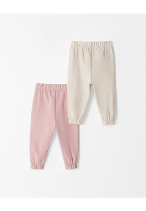 Jogger Algodón X2unds Surtido Bebé Niña Multicolor