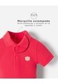 Body Manga Corta Rojo Bebé Niño Rojo de BABY FRESH
