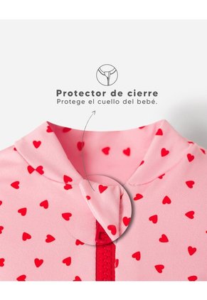 Vestido De Baño Rosado Estampado Rosa
