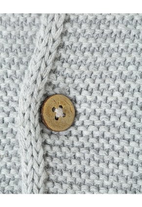 Suéter Regular Gris Bebé Unisex Gris
