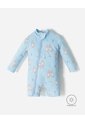 Traje De Baño Manga Larga Protección UV Estampado Bebé Niño Azul de BABY FRESH