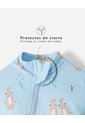 Traje De Baño Manga Larga Protección UV Estampado Bebé Niño Azul de BABY FRESH