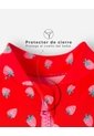 Vestido De Baño Manga Larga Protección UV Estampado Bebé Niña Rojo de BABY FRESH