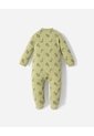 Pijama Algodón Cierre Doble Sentido Estampada Bebé Niño Verde de BABY FRESH