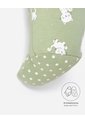 Pijama Algodón Cierre Doble Sentido Estampada Bebé Niña Verde de BABY FRESH