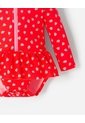 Vestido De Baño Manga Larga Protección UV Estampado Bebé Niña Rojo de BABY FRESH