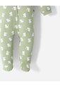 Pijama Algodón Cierre Doble Sentido Estampada Bebé Niña Verde de BABY FRESH