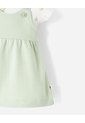 Conjunto Body + Vestido Algodón Bebé Niña Verde de BABY FRESH