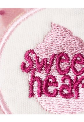 Pijama Cierre Doble Sentido Estampada Bebé Niña Rosa