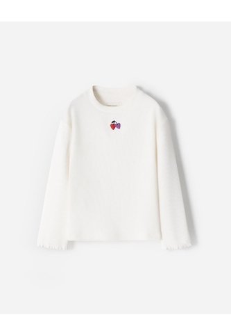 Camibuso Regular Acanalado Blanco Niña Blanco BABY FRESH