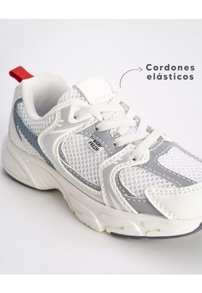 Tenis Chunky Blancos Unisex Multicolor