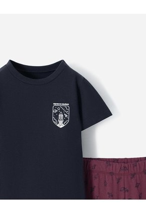 Pijama Camiseta + Pantalón Niño Negro