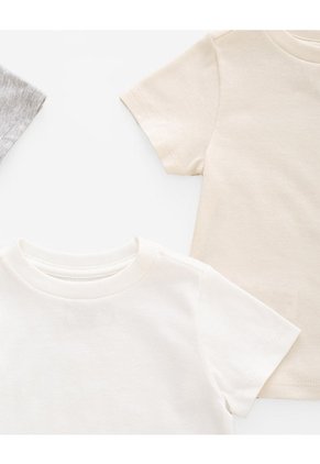 Camiseta Algodón X3unds Surtida Bebé Unisex Multicolor