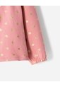 Camisa Manga Larga Regular Palo De Rosa Brillos Niña Rosa Claro de BABY FRESH