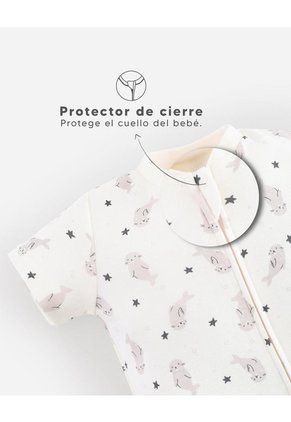 Pijama Algodón Protector Cierre X2unds Surtida Bebé Unisex Multicolor