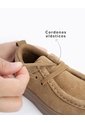 Zapato Tipo Mocasín Cuero Café Niño Cafe de BABY FRESH