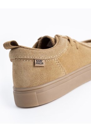 Zapato Tipo Mocasín Cuero Café Niño Cafe