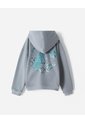 Buzo Oversize Gris Niño Gris de BABY FRESH