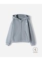 Buzo Oversize Gris Niño Gris de BABY FRESH