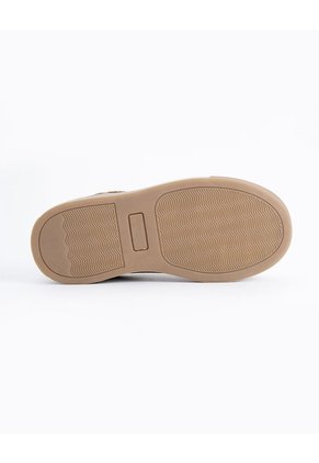 Zapato Tipo Mocasín Cuero Café Niño Cafe