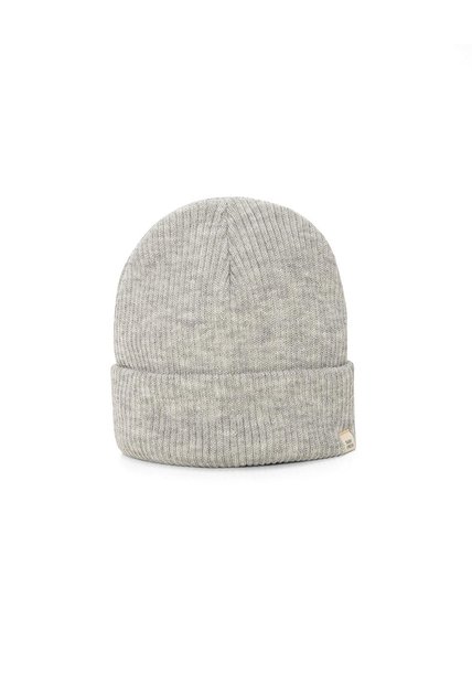 Gorro Beanie Tejido Gris Unisex Gris