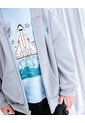 Buzo Oversize Gris Niño Gris de BABY FRESH