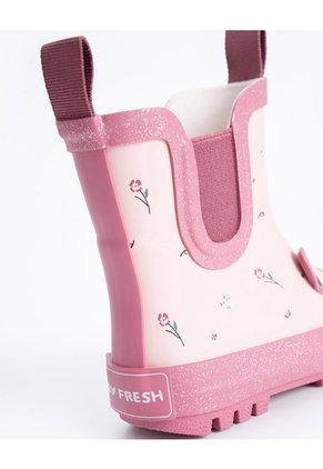 Botas De Lluvia Gato Niña Multicolor
