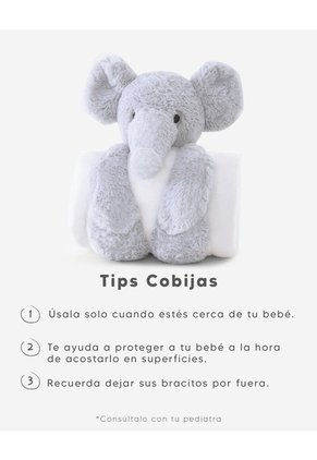 Cobija Para Bebé + Peluche