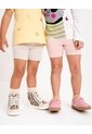 Short Ajustado Rib X2unds Surtido Niña Multicolor de BABY FRESH