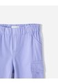 Pantalón Cargo Algodón Lavanda Niña Lavanda de BABY FRESH