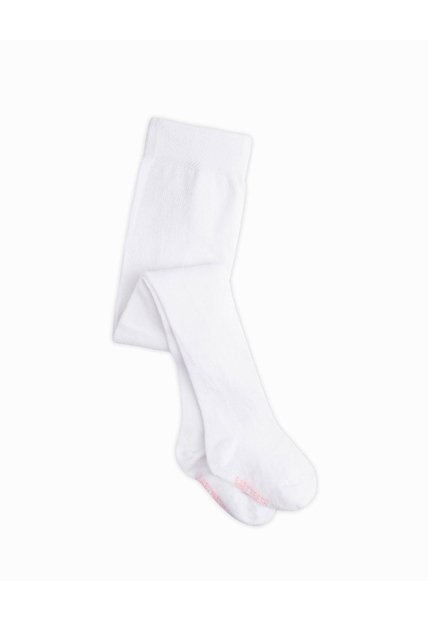 Media Pantalón Bebé Niña Blancas Blanco