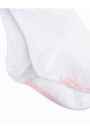 Media Pantalón Bebé Niña Blancas Blanco