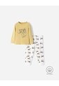 Pijama Buzo + Pantalón Algodón Niño Amarillo de BABY FRESH