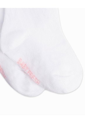 Media Pantalón Bebé Niña Blancas Blanco
