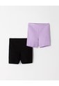Short Ajustado Rib X2unds Surtido Niña Multicolor de BABY FRESH