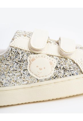 Tenis Casuales Brillo Niña Multicolor