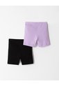 Short Ajustado Rib X2unds Surtido Niña Multicolor de BABY FRESH