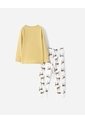 Pijama Buzo + Pantalón Algodón Niño Amarillo de BABY FRESH