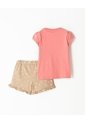Conjunto Camiseta + Short Niña Rosa de BABY FRESH