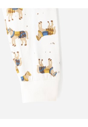 Pijama Buzo + Pantalón Algodón Niño Amarillo