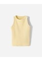 Camiseta Slim Tejido De Punto Amarilla Niña Amarillo de BABY FRESH