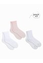 Medias Niña Algodón Largas Pack X3 Surtido Multicolor de BABY FRESH